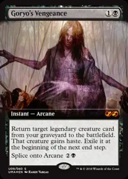 Goryo's Vengeance -Foil Near Mint MTG Ultimate Box Toppers - Image 1