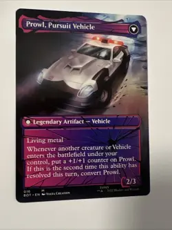 MTG | Prowl, Stoic Strategist (Shattered Glass) [Transformers] NF - Image 2