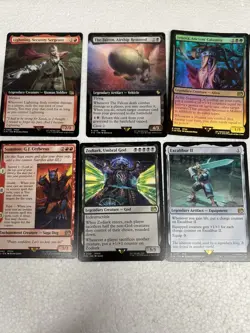 MTG Final Fantasy Collection Lot FIN over 200 cards plus accessories - Image 2