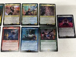 MTG Final Fantasy Collection Lot FIN over 200 cards plus accessories - Image 3
