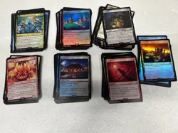 MTG Final Fantasy Collection Lot FIN over 200 cards plus accessories - Image 5