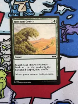 Rampant Growth x1 Mtg Tarkir: Dragonstorm Commander - Image 1