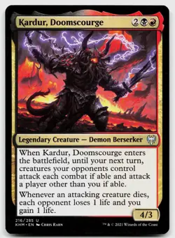 Kardur, Doomscourge #216 (NM) Kaldheim KHM Magic MTG - Image 1