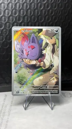 N's Zorua - 189 Pokemon SV: Scarlet & Violet Promo Cards Holo Promo NM - Image 1