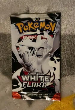 Pokemon TCG White Flare Scarlet & Violet Booster Pack - Image 1
