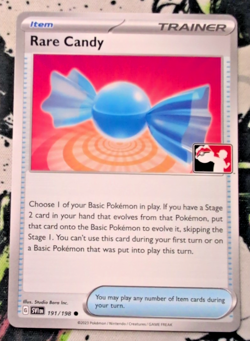 Rare Candy 192/198 Pokemon Play! Prize Pack Series 3 - Image 1