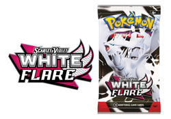 2025 Pokemon TCG Scarlet & Violet White Flare: Single Sealed Booster Pack (1x) - Image 1