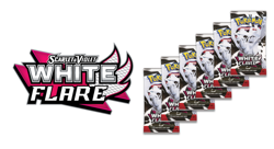 2025 Pokemon TCG Scarlet & Violet White Flare: Single Sealed Booster Pack (1x) - Image 2