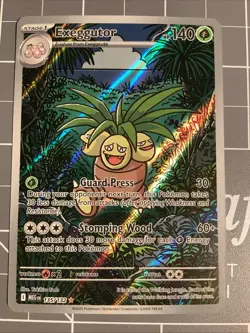 Exeggutor Illustration Rare 135/132 Pokemon Mega Evolution English IR - Image 1