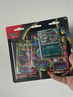 Pokemon TCG: Mega Evolution—Phantasmal Flames Triple Pack Weavile New Sealed - Image 1