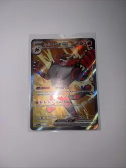 Pokemon TCG Incineroar EX 187/162 Temporal Forces Ultra Rare Full Art - Image 1