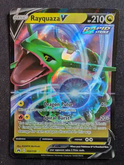 Rayquaza V - 100/159 - Crown Zenith (Pokemon) - Image 1