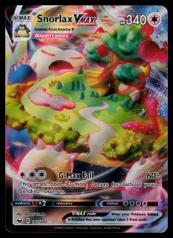 Snorlax VMAX 142/202 - Pokemon Sword & Shield - Holo Rare (NM) - Image 1
