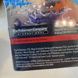 Pokemon TCG Mega Heroes Mini Tin Display Factory Sealed 10 Mini Tins - Image 5