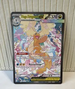 Pokemon Mega Dragonite EX Full Art Ultra Rare Holo 290/217 ASC HP 370 - Image 1