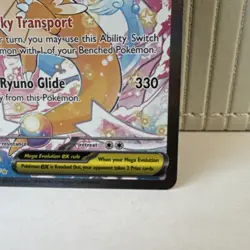 Pokemon Mega Dragonite EX Full Art Ultra Rare Holo 290/217 ASC HP 370 - Image 4