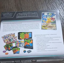Pokemon TCG Scarlet & Violet Paldea Evolved Elite Trainer Box Sprigatito Fuecoco - Image 2