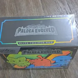 Pokemon TCG Scarlet & Violet Paldea Evolved Elite Trainer Box Sprigatito Fuecoco - Image 3