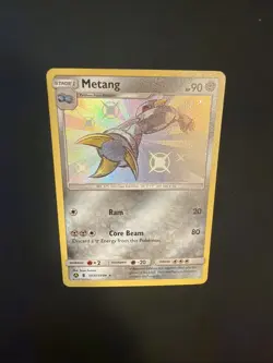 Pokemon 2019 Hidden Fates Shiny Vault Metang 31/94 Holo Rare Baby Shiny NM - Image 5