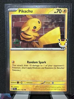 Pikachu (Pokemon Day 2026) 051/162 - NM - Image 1