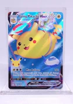 Pokemon Flying Pikachu VMAX Celebrations 007/025 Ultra Rare Holofoil - Image 1