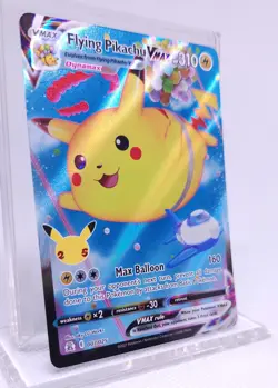 Pokemon Flying Pikachu VMAX Celebrations 007/025 Ultra Rare Holofoil - Image 2