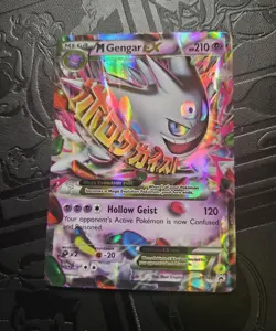 Pokemon M Gengar EX XY166 - NM Near Mint - XY Promo Holo - Image 1