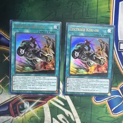 Yugioh! Zektrike Kou-Ou GRCR-EN037 x2 Ultra Rare 1st Edition NM - Image 1