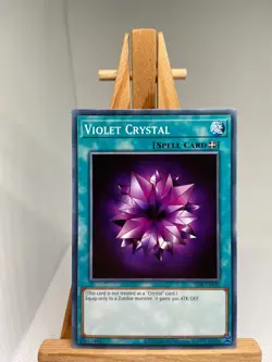 Violet Crystal - LOB-EN042 - NM - YuGiOh - Image 1