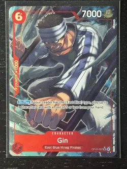 One Piece Card Game TCG Gin OP15-007 Alt Art M/NM - Image 1