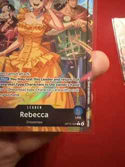 One Piece CCG OP15 leader Lot Lucy And Rebecca - Image 3