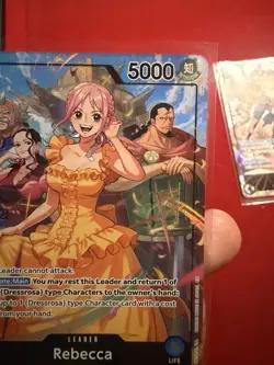 One Piece CCG OP15 leader Lot Lucy And Rebecca - Image 4