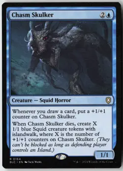 Chasm Skulker (164) - Normal - Commander: Bloomburrow (BLC) - NM - Image 1