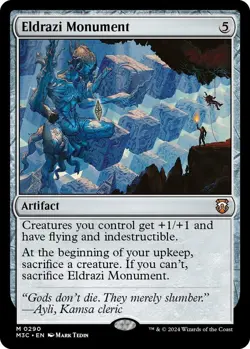 Eldrazi Monument 290 Mythic Commander: Modern Horizons 3 Near Mint - Image 1