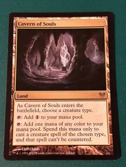 MTG Cavern of Souls Avacyn Restored NM/LP - Image 1