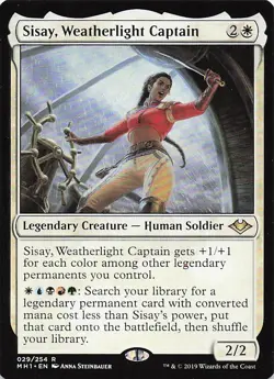 Sisay, Weatherlight Captain R Modern Horizons 29 NM - Image 1
