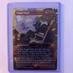 Triple Triad *FOIL* #340 - Magic: Final Fantasy FIN - MTG - Borderless - NM /M - Image 1