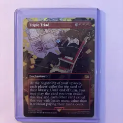 Triple Triad *FOIL* #340 - Magic: Final Fantasy FIN - MTG - Borderless - NM /M - Image 4