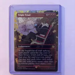 Triple Triad *FOIL* #340 - Magic: Final Fantasy FIN - MTG - Borderless - NM /M - Image 5