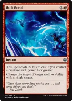 "Bolt Bend" - Magic The Gathering Card - War Of The Spark - Image 1