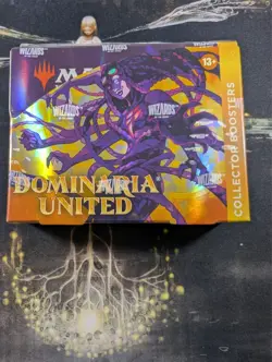 MTG Dominaria United Collector Booster Box - New, Sealed - Image 1