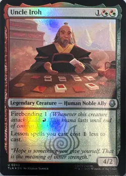 Uncle Iroh 248 Uncommon Avatar: The Last Airbender Magic: The Gathering Foil NM - Image 1