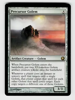 MTG, Scars of Mirrodin, Precursor Golem, Normal, No.194, R Artifact Creature - G - Image 1