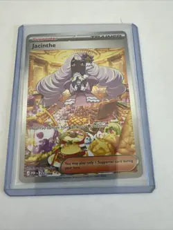 Pokemon TCG Jacinthe 122/088 SIR Perfect Order Trainer Card - Image 1