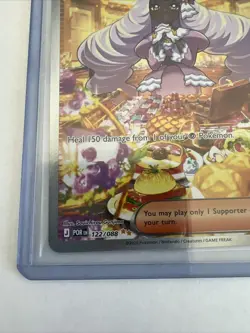 Pokemon TCG Jacinthe 122/088 SIR Perfect Order Trainer Card - Image 2