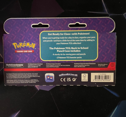 Pokemon TCG Back to School Pencil Case 2024 (x2 Booster Packs) - FACTORY SEALED! - Image 2
