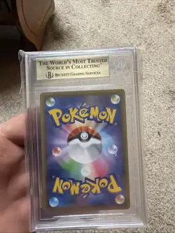 Pokemon TCG Japanese Gengar & Mimikyu GX Holo Secret Rare 103/95 Beckett GM 9.5 - Image 2