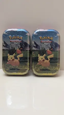 2x Pokemon TCG: Ascended Heroes Mini Tins - Pikachu Art - Factory Sealed - Image 1