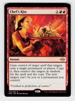 MTG, Prerelease Cards, Chef's Kiss, Normal, No.120, R Instant - Image 1
