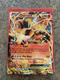 Pokemon TCG Charizard XY Black Star Promos XY29 Holo Promo - Image 1